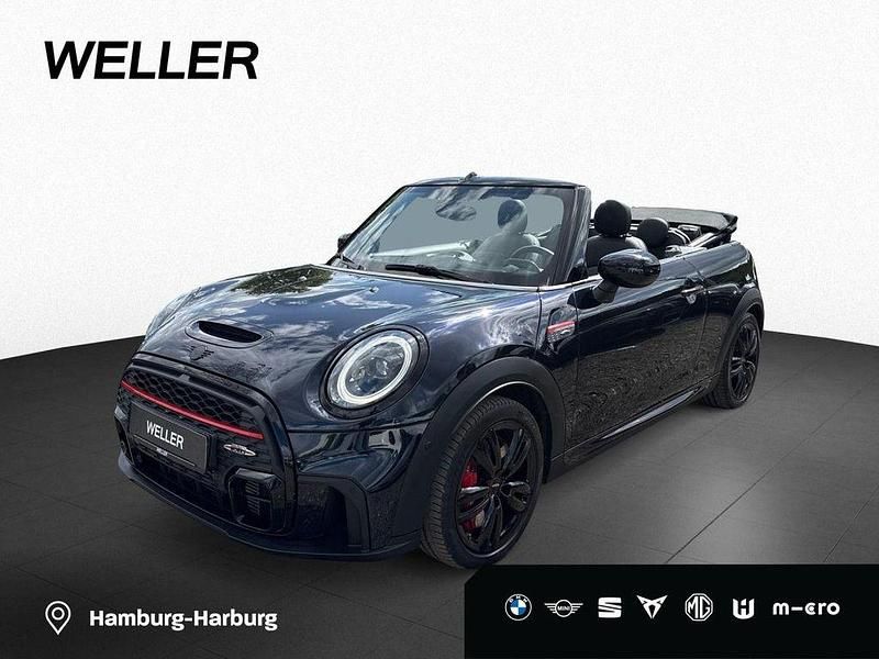 Enigmatic black (schwarz) Gebraucht 2022 Mini John Cooper Works Cabriolet Cabrio | 34.750 € (Fairer Preis) - Bild 1/4