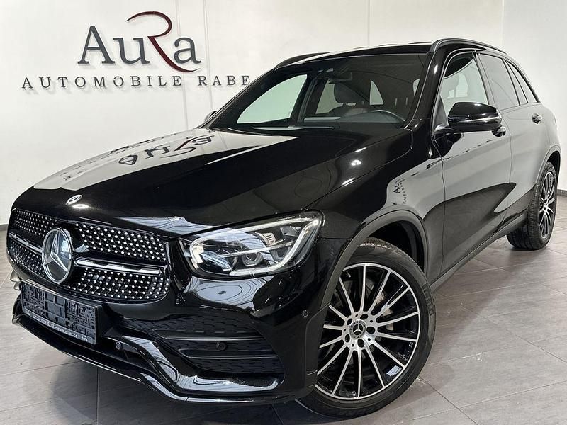 Obsidianschwarz Gebraucht 2020 Mercedes GLC220 AMG line SUV | 35.749 € (Fairer Preis) - Bild 1/4