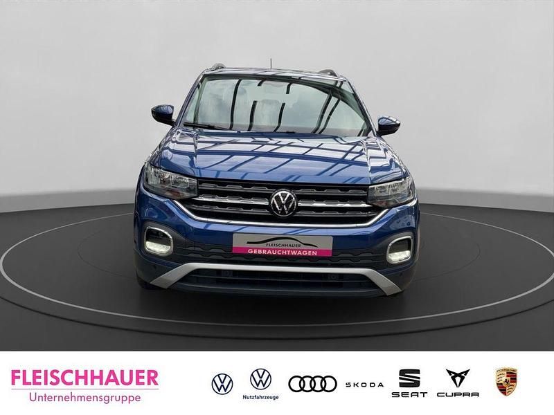 Gebraucht VW T-Cross Active 95 PS (69 kW) 2022 Blau SUV