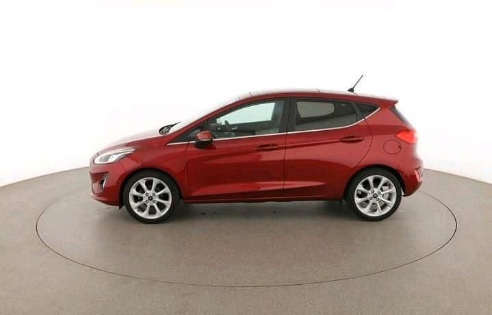Gebraucht Ford Fiesta Titanium 101 PS (74 kW) 2018 Rot Kleinwagen