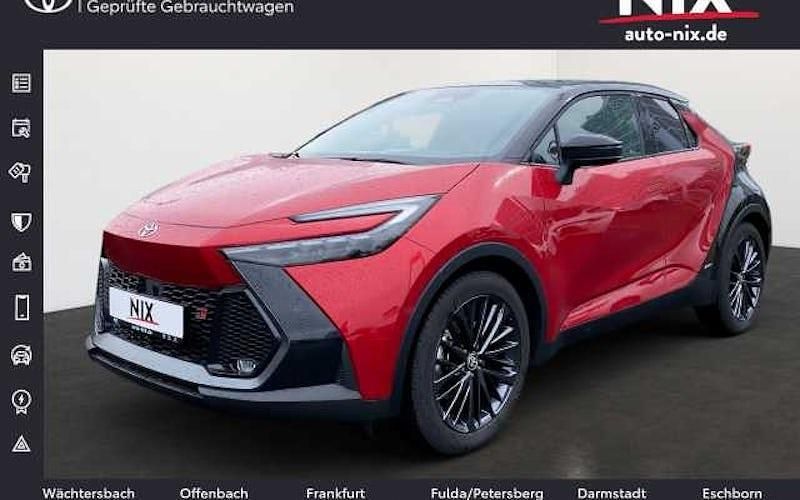 Platinumweiß (metallic) Gebraucht 2023 Toyota C-HR Sport SUV | 40.762 € (Etwas zu teuer) - Bild 1/4