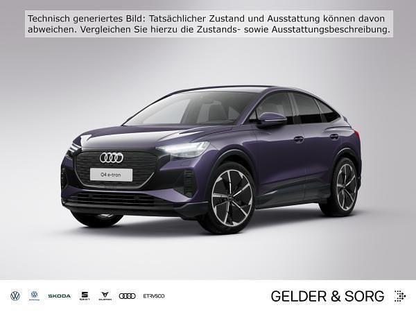 Gebraucht Audi Q4 Sportback e-tron S-Line 210 kW (286 PS) 2025 Violett (auroraviolett metallic) SUV