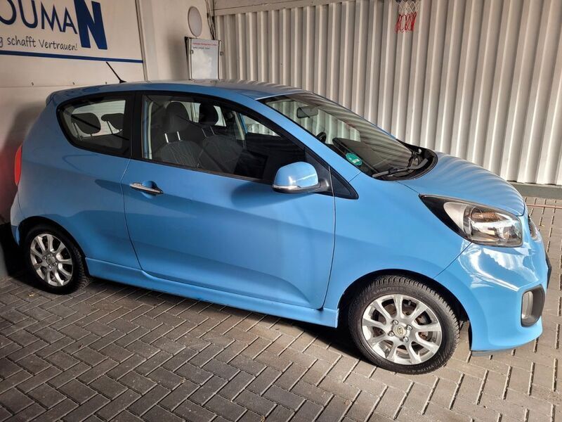 Gebraucht Kia Picanto Spirit 69 PS (50 kW) 2012 Blau Kleinwagen