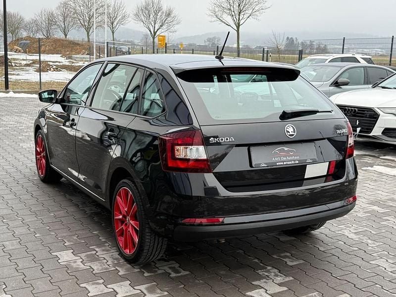 Gebraucht Skoda Rapid 110 PS (80 kW) 2017 Schwarz Kleinwagen