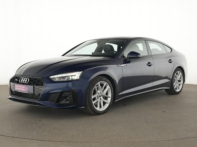 Gebraucht Audi A5 Business 204 PS (150 kW) 2024 Navarrablau metallic Coupé