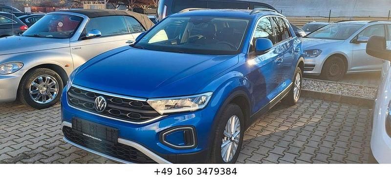 Blau Gebraucht 2022 VW T-Roc Comfortline SUV | 21.490 € (Superpreis) - Bild 1/4
