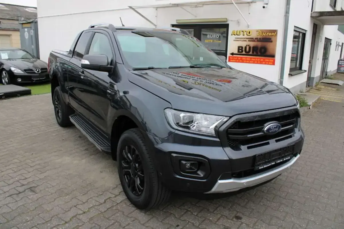 Gebraucht Ford Ranger Wildtrack 213 PS (156 kW) 2021 Anthrazit (metallic) Pickup