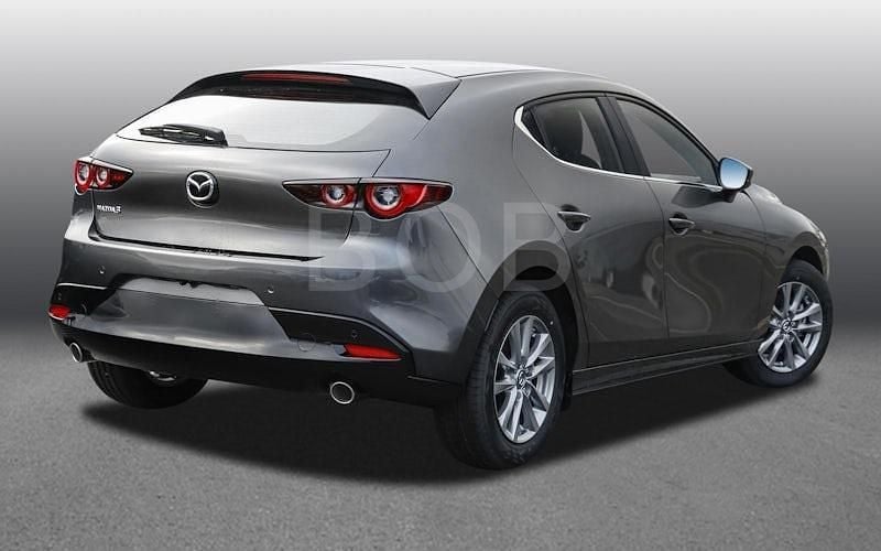 Neu Mazda 3 Prime-Line 140 PS (102 kW) 2025 Machine gray Limousine