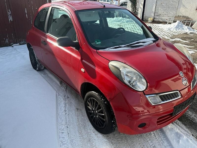 Gebraucht Nissan Micra 65 PS (47 kW) 2009 Rot Kleinwagen