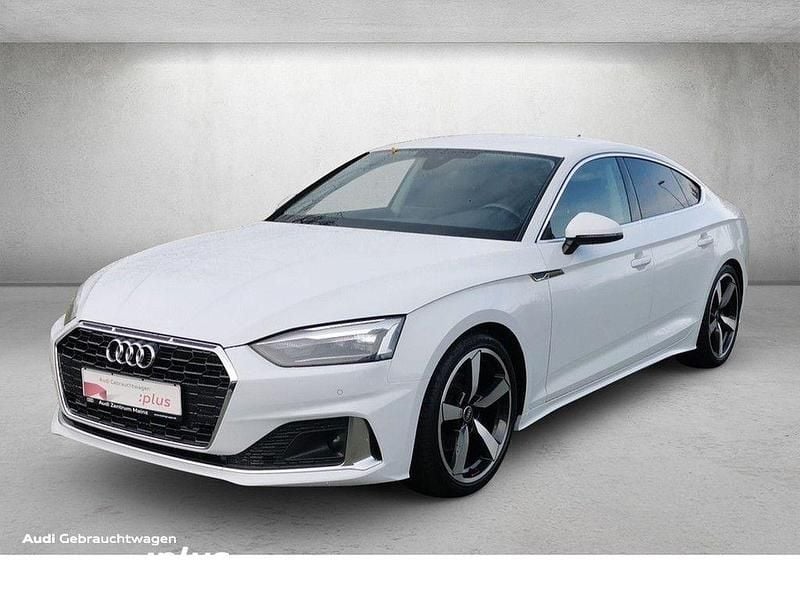 Gebraucht Audi A5 Sportback Advanced Plus 150 PS (110 kW) 2021 Weiß Kleinwagen