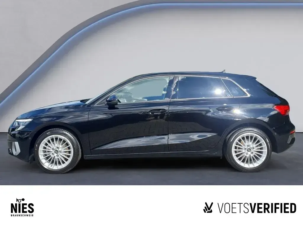 Gebraucht Audi A3 Advanced Plus 150 PS (110 kW) 2023 Schwarz Limousine