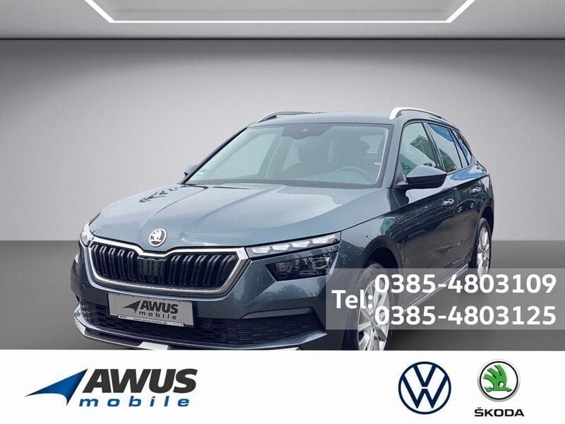 Grau / quarzgrau (metallic) Gebraucht 2021 Skoda Kamiq Style SUV | 22.990 € (Etwas zu teuer) - Bild 1/4