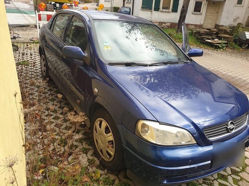 Gebraucht Opel Astra 100 PS (73 kW) 2003 Blau Coupé