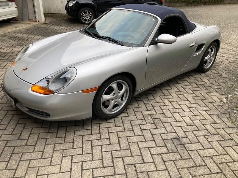 Gebraucht Porsche Boxster 204 PS (150 kW) 1998 Silber Cabrio