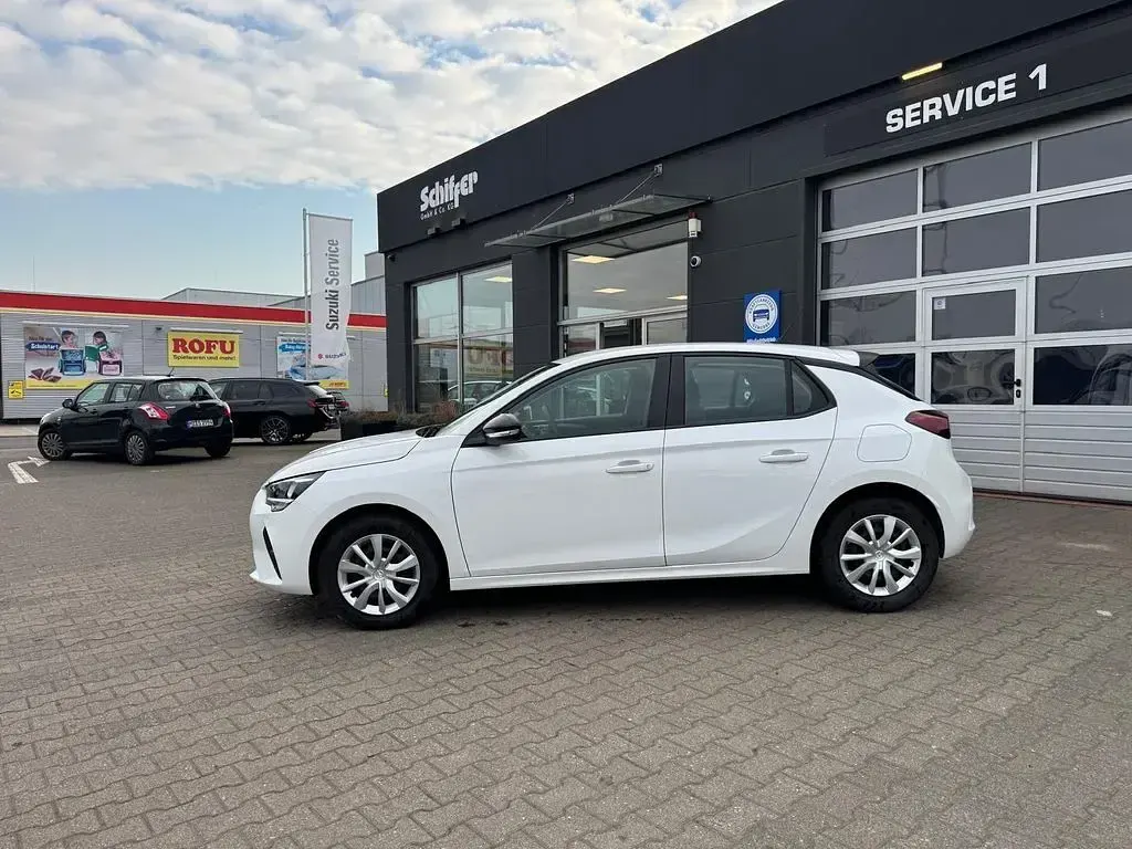 Gebraucht Opel Corsa Edition 100 PS (73 kW) 2022 White jade (metallic) Kleinwagen
