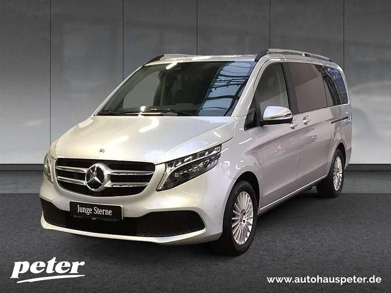 Silber brillantsilber Gebraucht 2023 Mercedes V300 Edition Van / Kleinbus | 54.710 € (Superpreis) - Bild 1/4