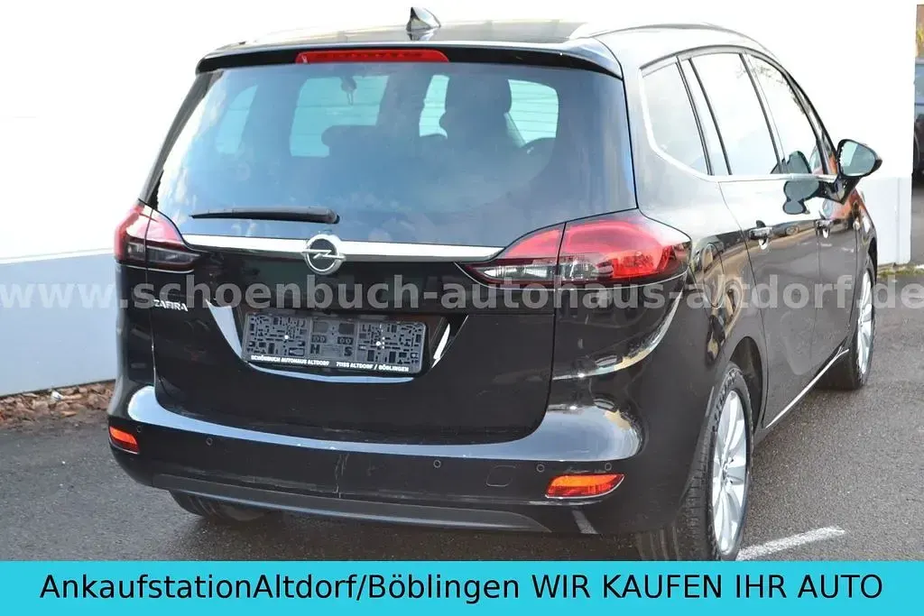 Gebraucht Opel Zafira Tourer 135 PS (99 kW) 2017 Schwarz Van / Kleinbus