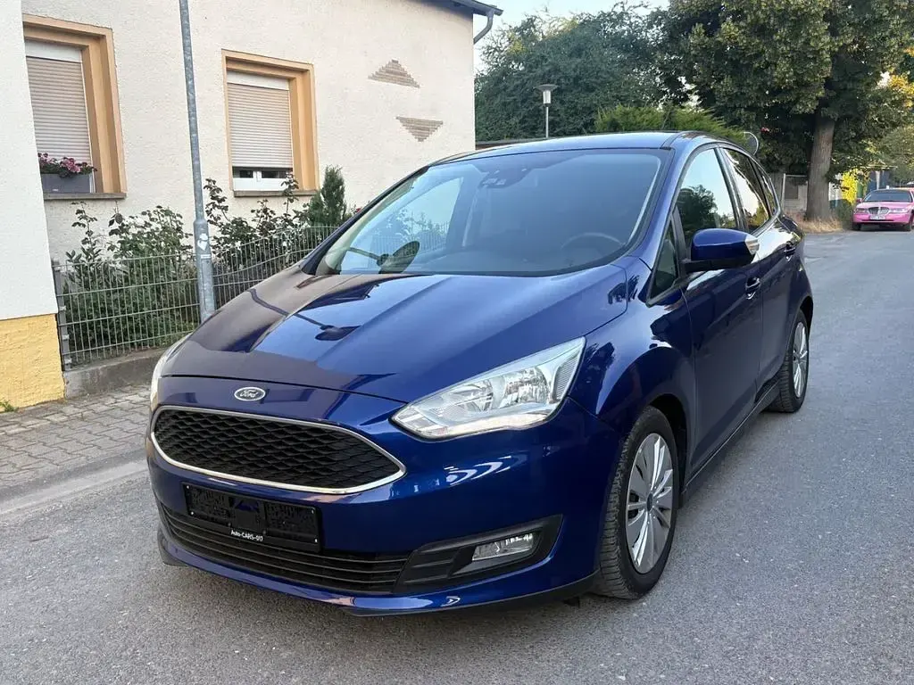 Gebraucht Ford C-MAX Trend 101 PS (74 kW) 2017 Blau Van / Kleinbus