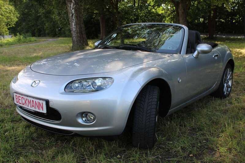 Satinsilber metallic Gebraucht 2006 Mazda MX5 Cabrio | 5.499 € (Guter Preis) - Bild 1/4