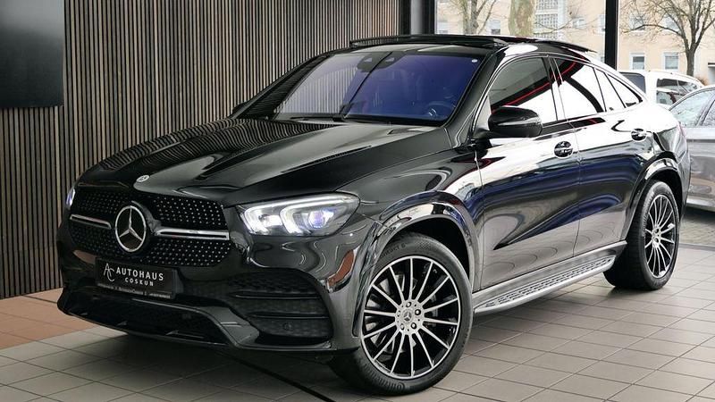 Schwarz Gebraucht 2022 Mercedes GLE400 AMG line Coupé | 62.999 € (Fairer Preis) - Bild 1/4