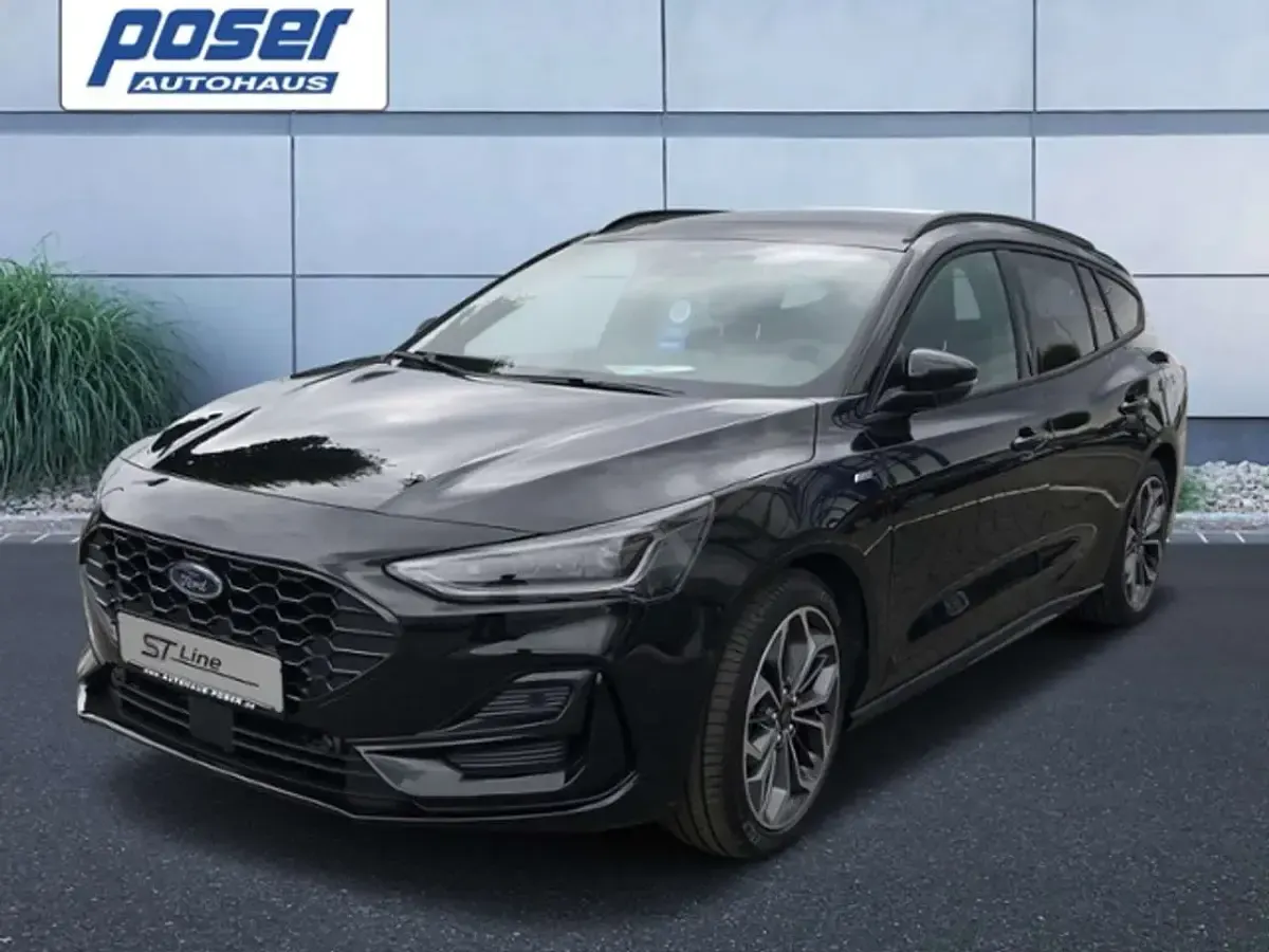 Gebraucht Ford Focus ST-Line X 155 PS (114 kW) 2024 Obsidianschwarz metallic Kombi