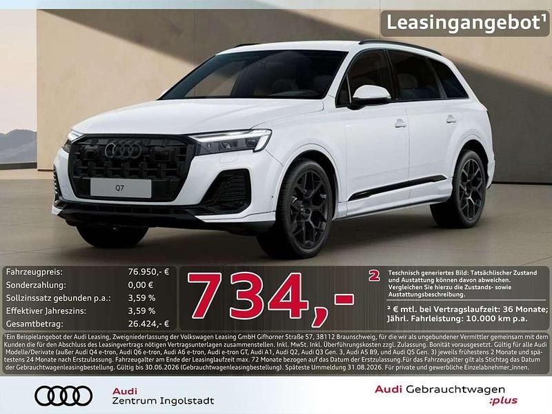 Gebraucht Audi Q7 Ambiente 286 PS (210 kW) 2025 Gletscherweiß metallic SUV
