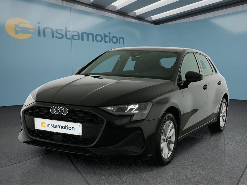 Schwarz Gebraucht 2025 Audi A3 Sportback Kleinwagen | 28.199 € (Guter Preis) - Bild 1/4