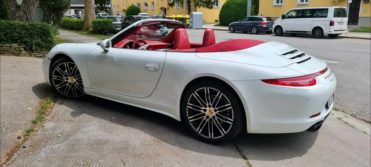 Gebraucht Porsche 911 400 PS (294 kW) 2015 Weiß Cabrio
