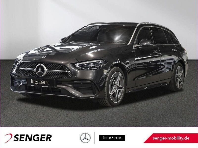 Grau Gebraucht 2023 Mercedes C300e AMG line Kombi | 39.690 € (Guter Preis) - Bild 1/4