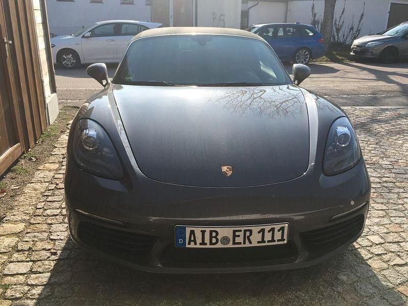 Gebraucht Porsche Boxster 299 PS (219 kW) 2018 Grau Cabrio