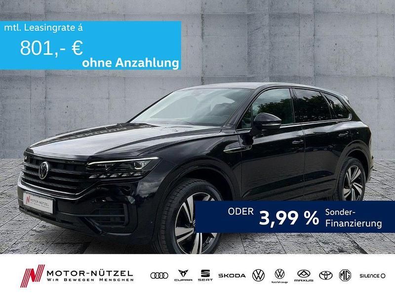 Schwarz Gebraucht 2022 VW Touareg R-line SUV | 54.430 € (Guter Preis) - Bild 1/4