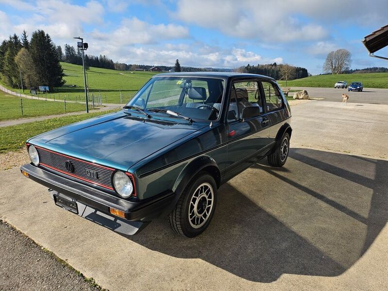 Grün Gebraucht 1983 VW Golf II GTI Limousine | 34.900 € - Bild 1/4