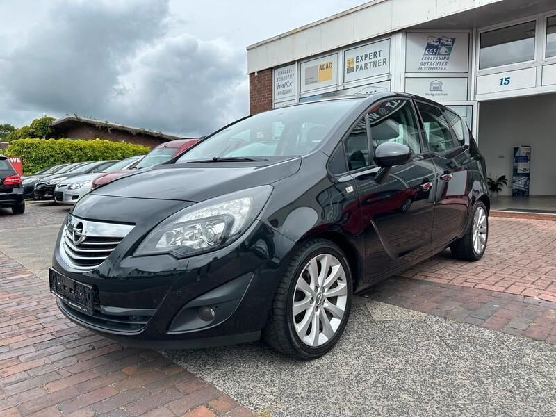 Schwarz Gebraucht 2013 Opel Meriva S Van / Kleinbus | 5.599 € (Fairer Preis) - Bild 1/4