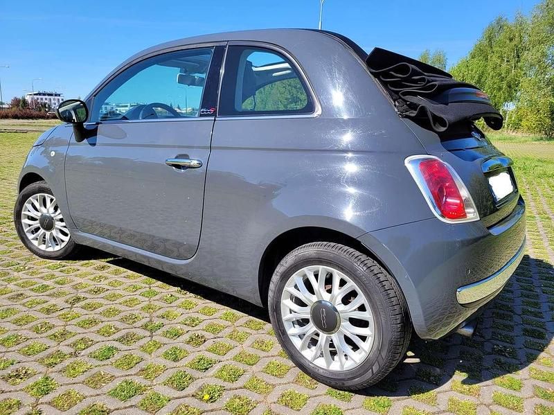 Używany Fiat 500C 86 KM (63 kW) 2014 Szary Kabriolet