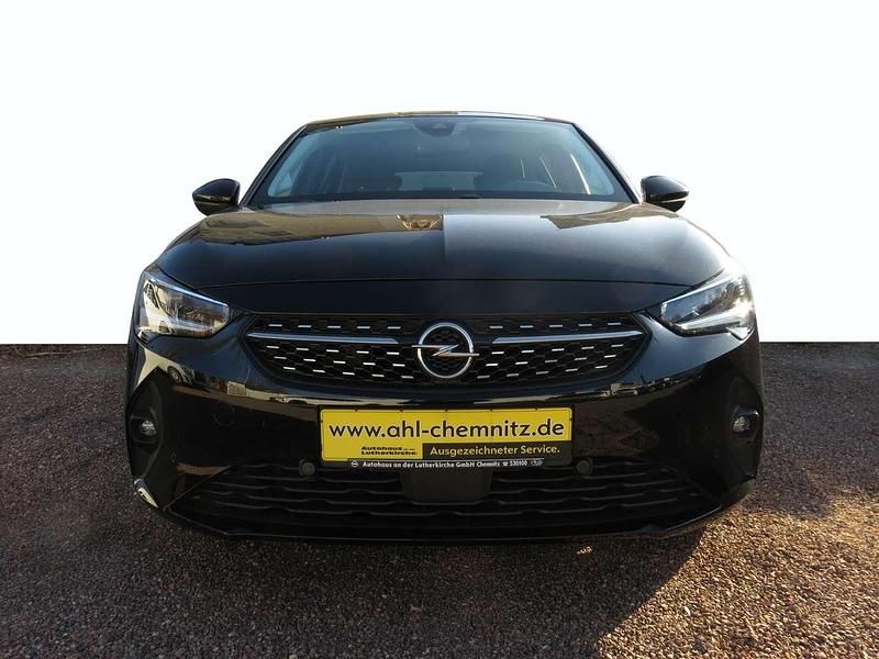 Gebraucht Opel Corsa Elegance 100 kW (136 PS) 2022 Karbon schwarz Limousine
