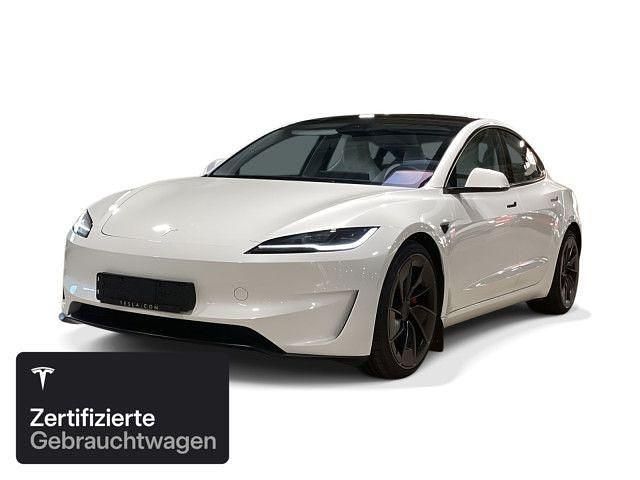 Weiß Gebraucht 2024 Tesla Model 3 Performance Limousine | 49.900 € (Fairer Preis) - Bild 1/4