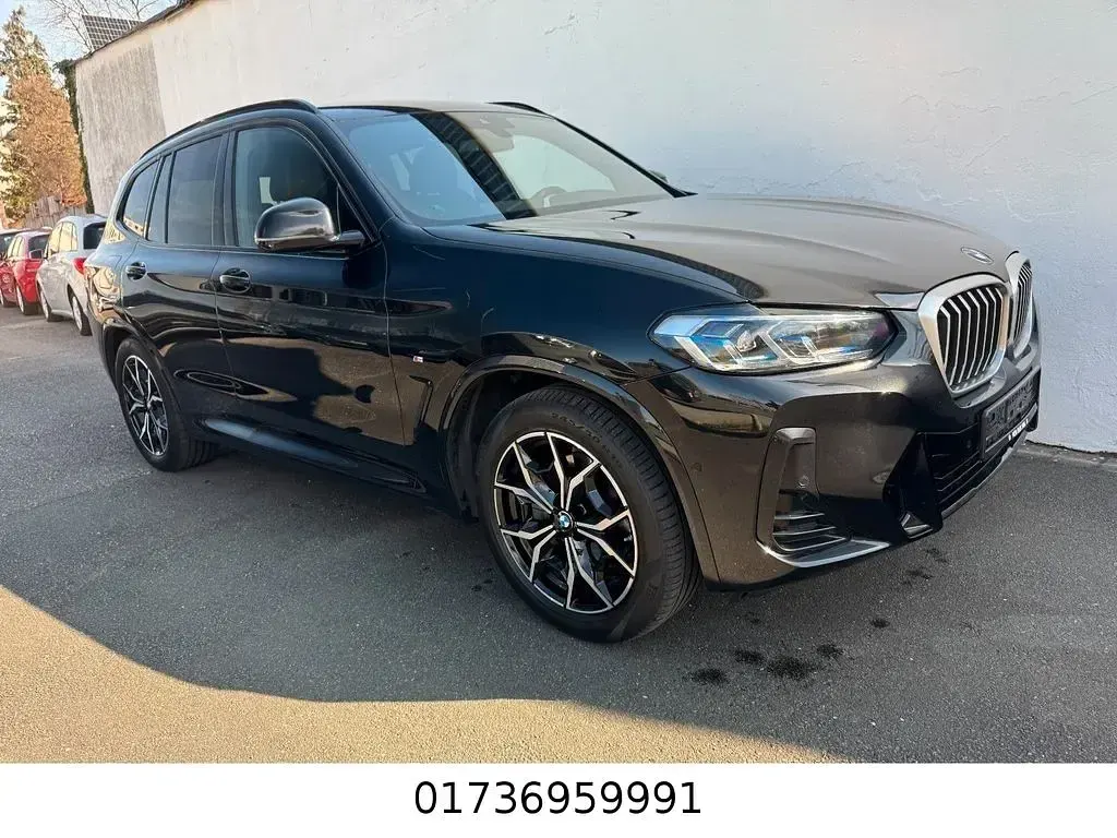 Gebraucht BMW X3 M Sport 190 PS (139 kW) 2022 Schwarz SUV