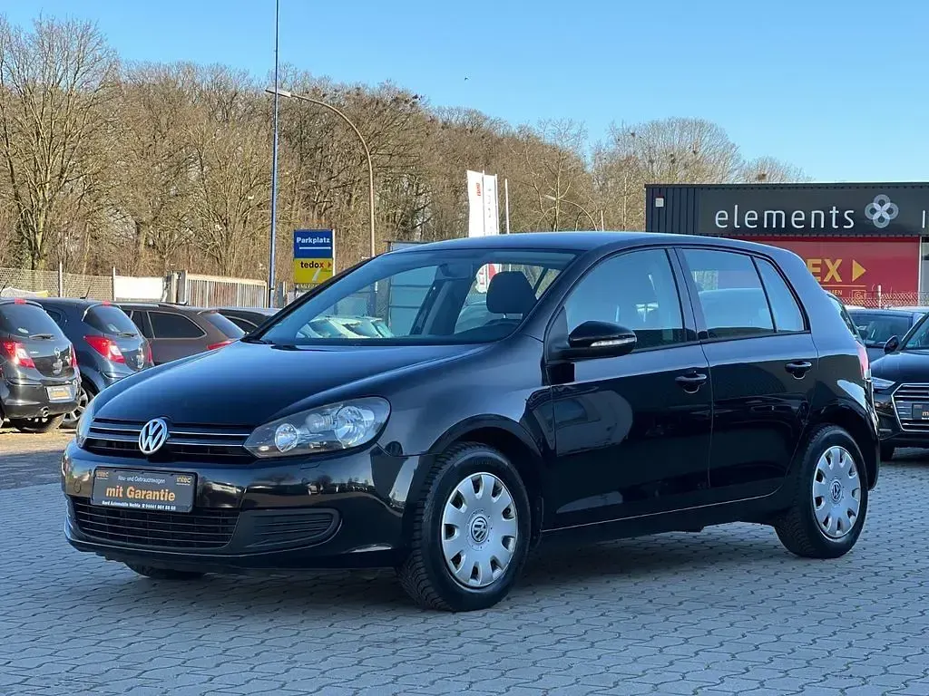 Gebraucht VW Golf VI Comfortline 105 PS (77 kW) 2011 Schwarz Kleinwagen
