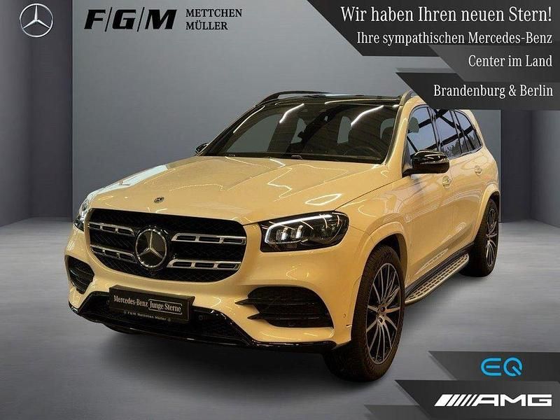 Gebraucht Mercedes GLS400 AMG line 330 PS (242 kW) 2023 Manufaktur diamantweiß bright SUV