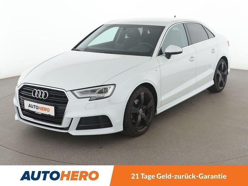 Weiß Gebraucht 2018 Audi A3 S-Line Limousine | 20.820 € (Fairer Preis) - Bild 1/3