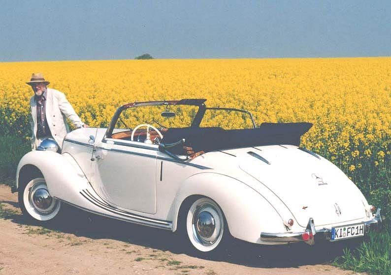 Gebraucht Mercedes 170 52 PS (38 kW) 1952 Weiß Cabrio