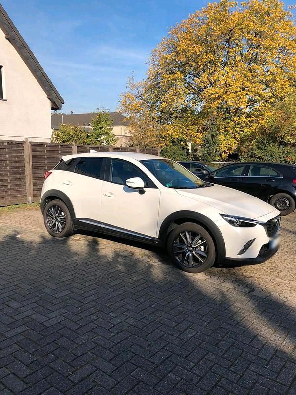 Gebraucht Mazda CX-3 Sports-Line 120 PS (88 kW) 2018 Weiß SUV