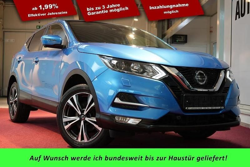 Blau Gebraucht 2019 Nissan Qashqai N-Connecta SUV | 13.990 € (Fairer Preis) - Bild 1/4