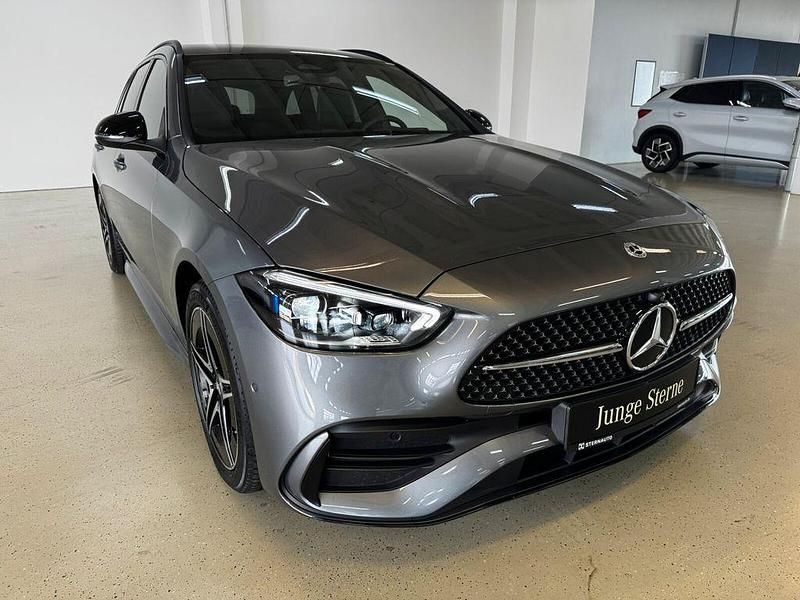Gebraucht Mercedes C300e AMG 197 PS (144 kW) 2024 Metalliclack selenitgrau Kombi