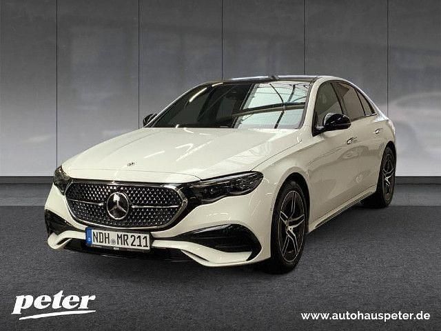 Unilack polarweiß Gebraucht 2025 Mercedes E200 AMG line Limousine | 65.810 € - Bild 1/4