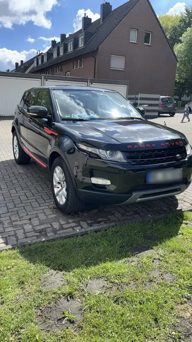 Usata Land Rover Range Rover evoque 190 CV (139 kW) 2012 Nero SUV