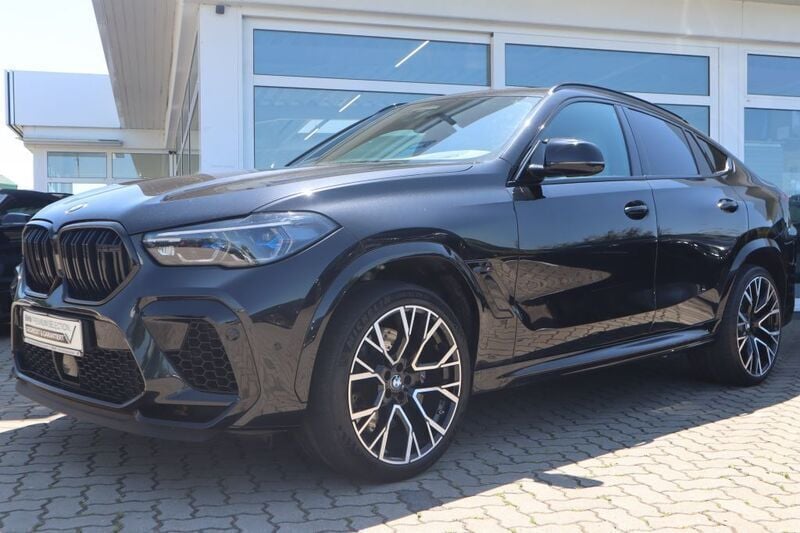 Saphirschwarz Gebraucht 2022 BMW X6 M Competition Edition SUV | 88.690 € (Fairer Preis) - Bild 1/4