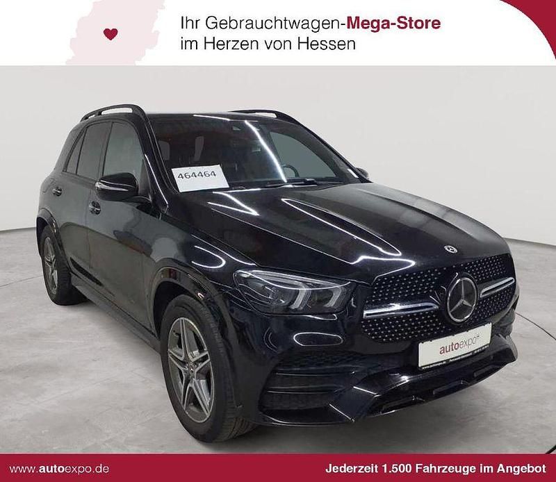 Obsidianschwarz metallic Gebraucht 2022 Mercedes GLE350 AMG SUV | 46.990 € (Fairer Preis) - Bild 1/4