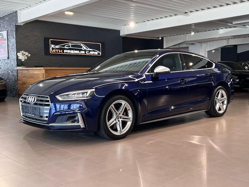 Blau Gebraucht 2017 Audi S5 Sportback Sport Kleinwagen | 38.990 € (Etwas zu teuer) - Bild 1/4