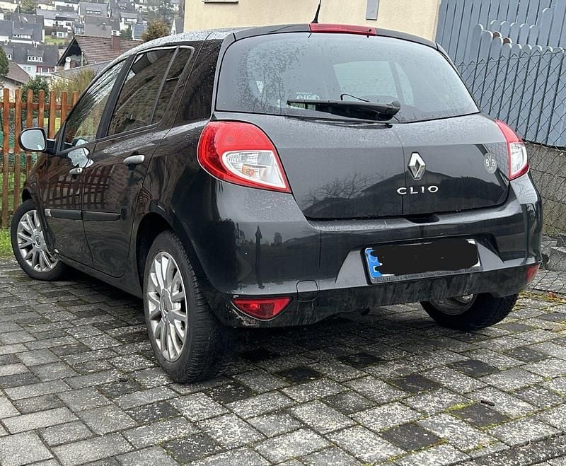 Gebraucht Renault Clio III 75 PS (55 kW) 2009 Schwarz Kleinwagen